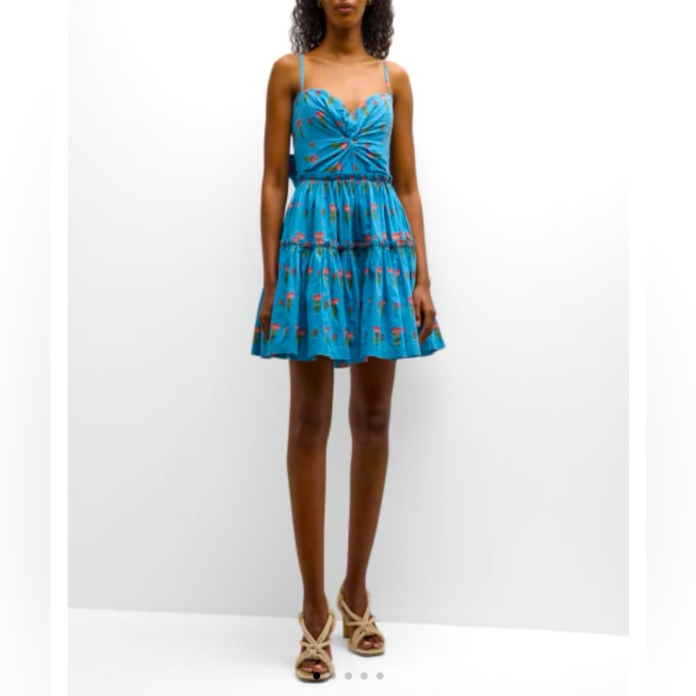 EDDY "Kelsey" tiered dress printed with blossomin florals